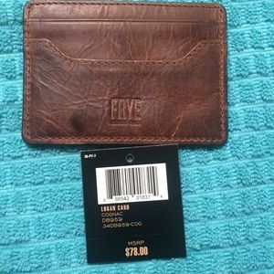 Men’s FRYE  leather card holder Brand new